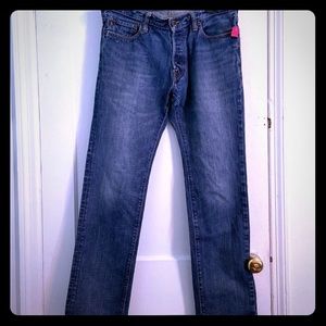 Abercrombie & Fitch button fly jeans 32wX34L